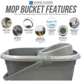 Grey/Silver Mop Bucket